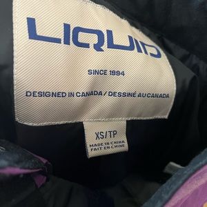 Worn once , LIQUID snowpants , size (xs)